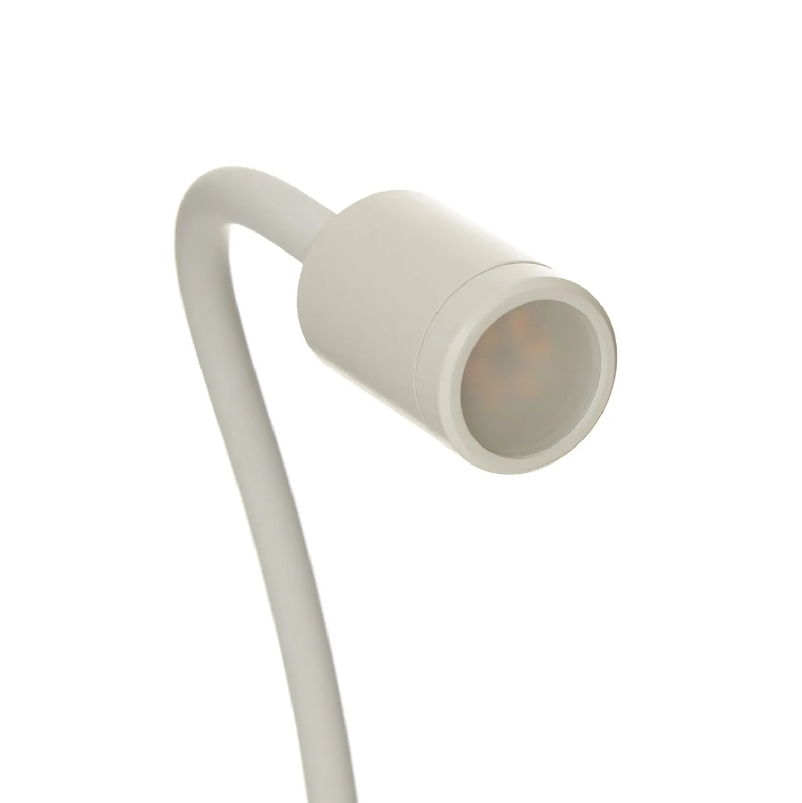 Aplique de pared LED flexible Focus, blanco