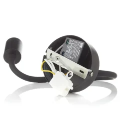 Aplique de pared LED flexible Focus, negro