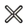 Aplique de pared LED «Fuzz» de LOOM DESIGN, negro/negro, 50 cm