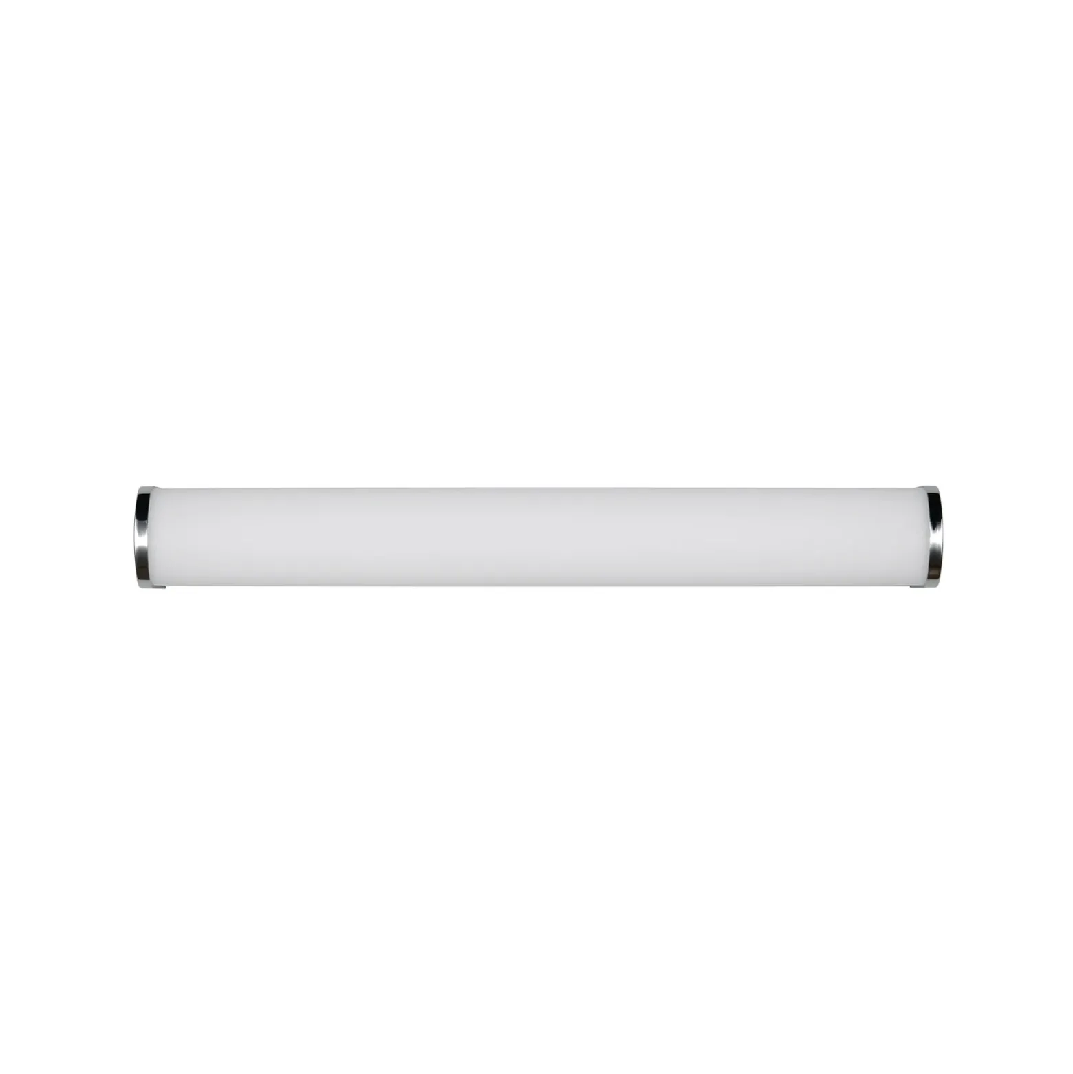 Aplique de pared LED Giacomo, 41 cm de ancho, cromado, metal, IP44