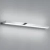 Aplique de pared LED Helestra Slat, cromo, 60 cm