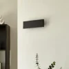 Aplique de pared LED Ignazia de Lindby, 28 cm, negro, metal, arriba/abajo