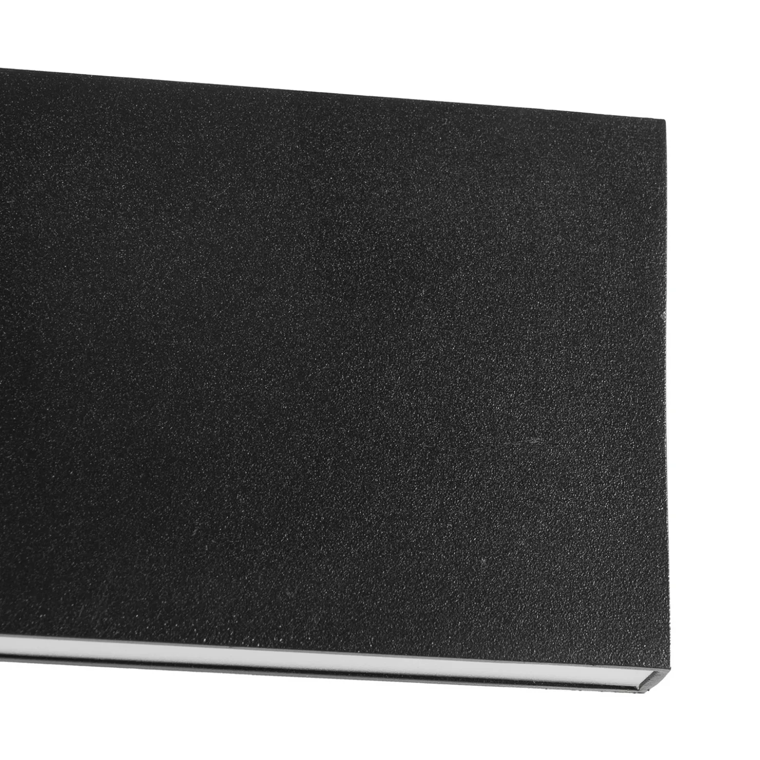 Aplique de pared LED Ignazia de Lindby, 28 cm, negro, metal, arriba/abajo