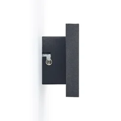 Aplique de pared LED Ignazia de Lindby, 47cm, negro, metal, arriba/abajo
