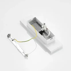 Aplique de pared LED Ignazia de Lindby, 28 cm, blanco, metal, arriba/abajo
