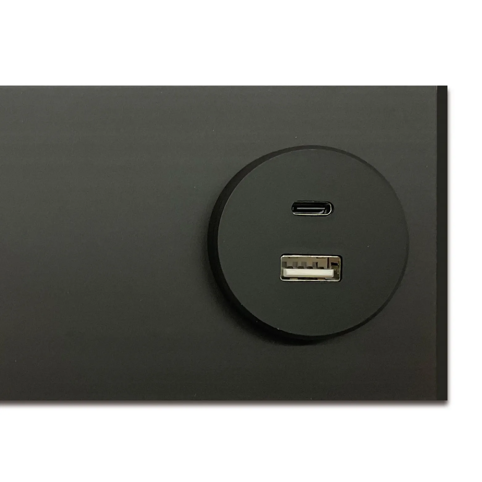 Aplique de pared LED Intero-Line, negro, 120 cm, aluminio, CCT arriba/abajo