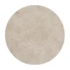 Aplique de pared LED Jillian, blanco mate, Ø 30 cm, piedra