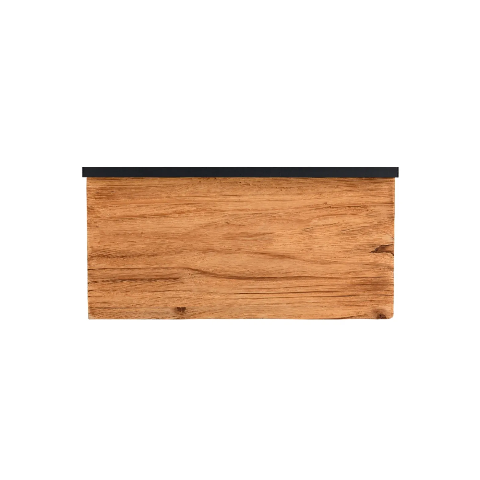 Aplique de pared LED Kalea, ancho 30 cm, color madera, madera
