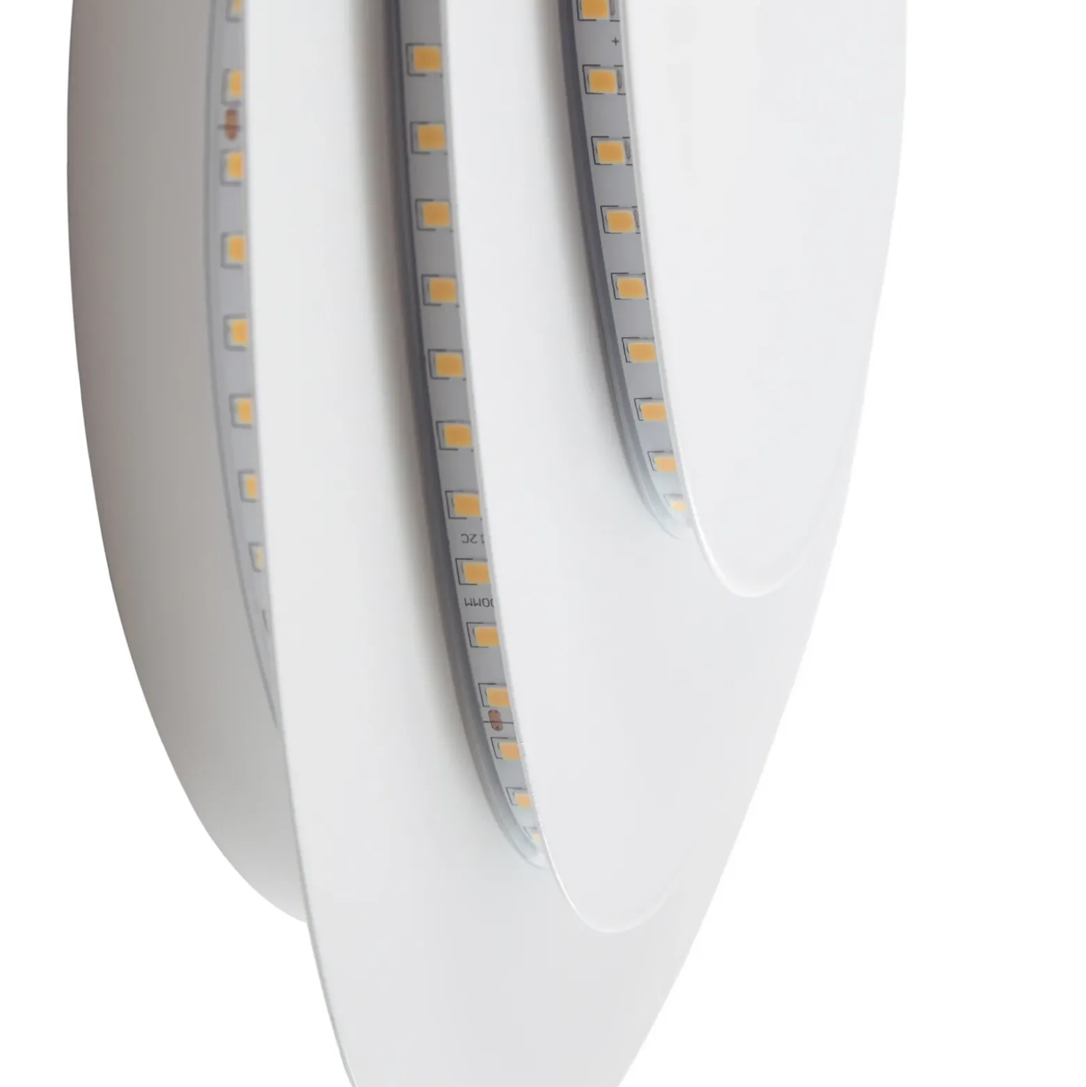 Aplique de pared LED Lindby Delar, blanca, 25 x 25 cm, atenuable