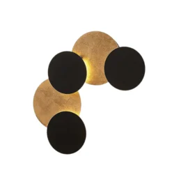 Aplique de pared LED Lindby Grazyna, 52 cm, 5 luces, regulable