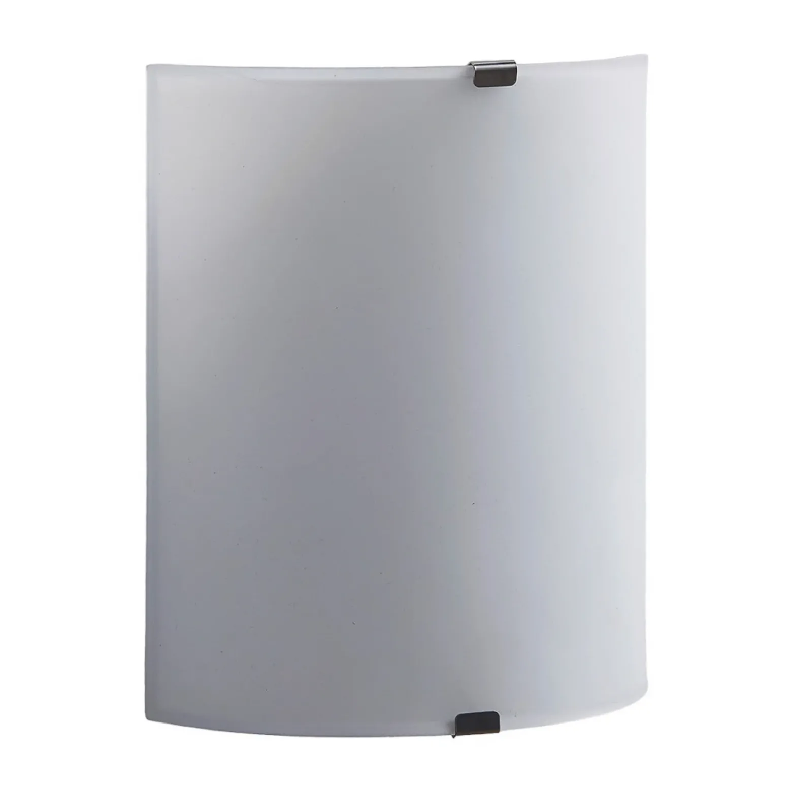 Aplique de pared LED Lindby Helmi, altura 21 cm, cristal, semicircular