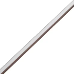 Aplique de pared LED Lindby Natsumi, marrón, aluminio, 90 cm