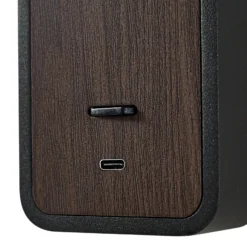 Aplique de pared LED Lindby Tallis, negro, USB-C, orientable
