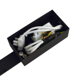 Aplique de pared LED Lisana de Lucande, vertical, IP44