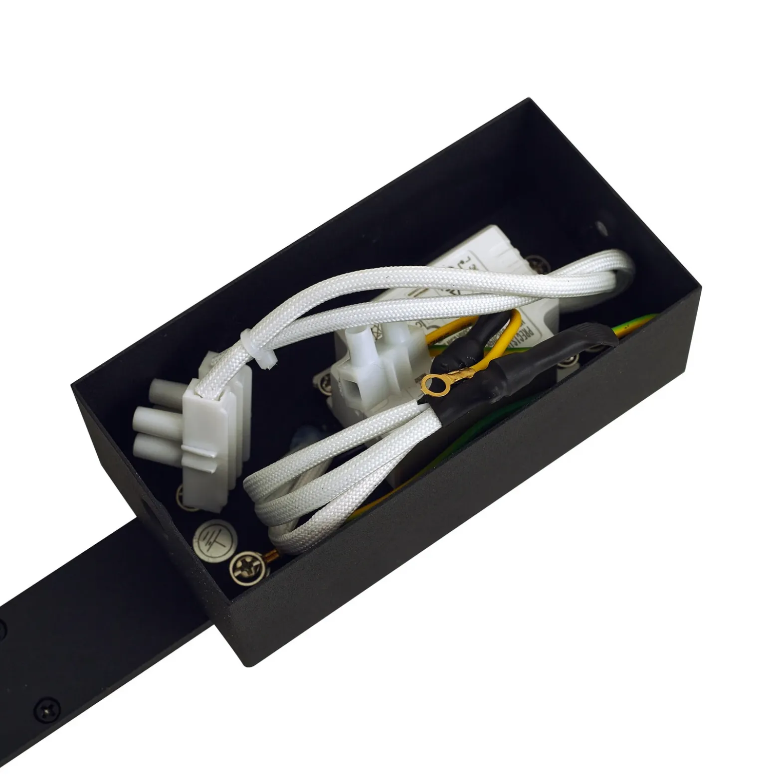 Aplique de pared LED Lisana de Lucande, vertical, IP44
