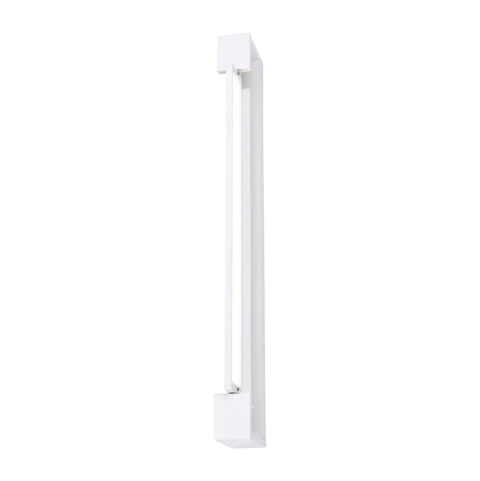 Aplique de pared LED Lucille de Paulmann, blanco, 60 cm, atenuable, IP44
