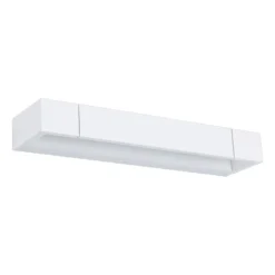 Aplique de pared LED Lucille de Paulmann, blanco, 40 cm, atenuable, IP44