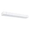 Aplique de pared LED Lucille de Paulmann, blanco, 60 cm, atenuable, IP44