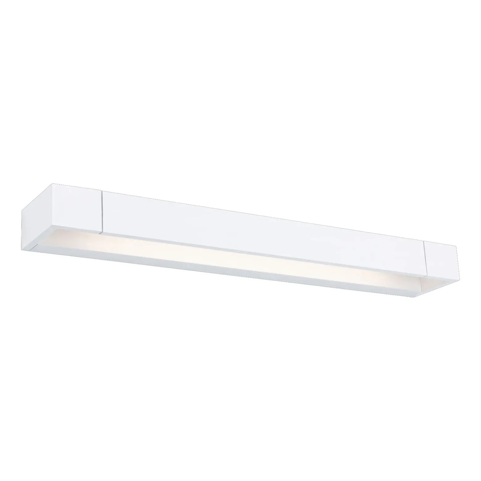 Aplique de pared LED Lucille de Paulmann, blanco, 60 cm, atenuable, IP44
