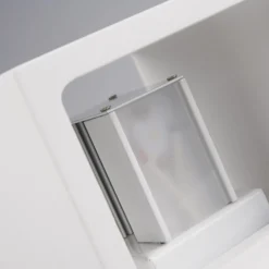 Aplique de pared LED Marita de escayola en forma de cubo