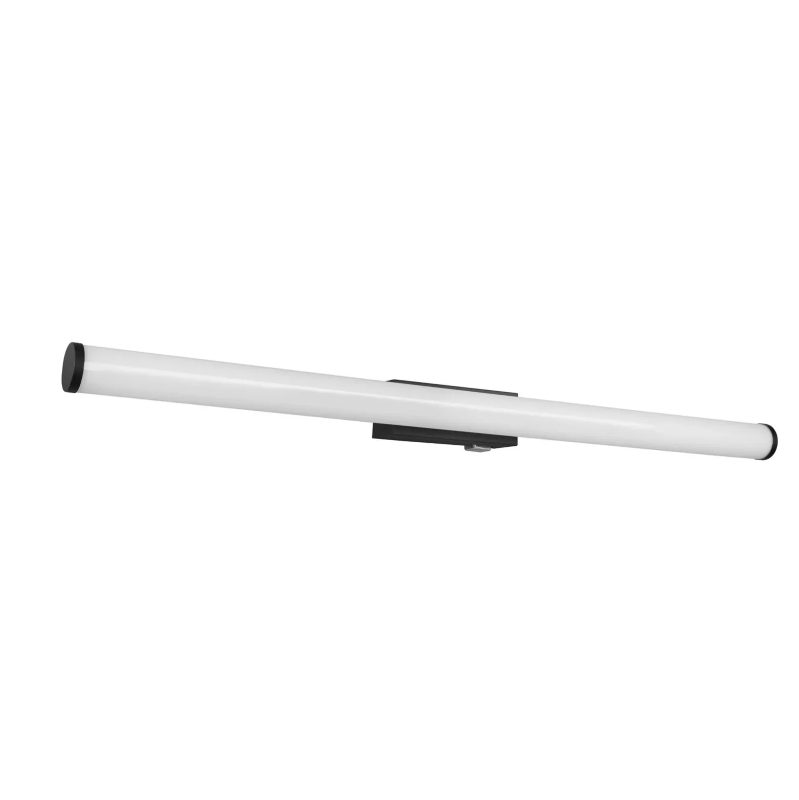 Aplique de pared LED Mattimo, ancho 80 cm, negro, interruptor