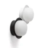 Aplique de pared LED May IP44, blanco