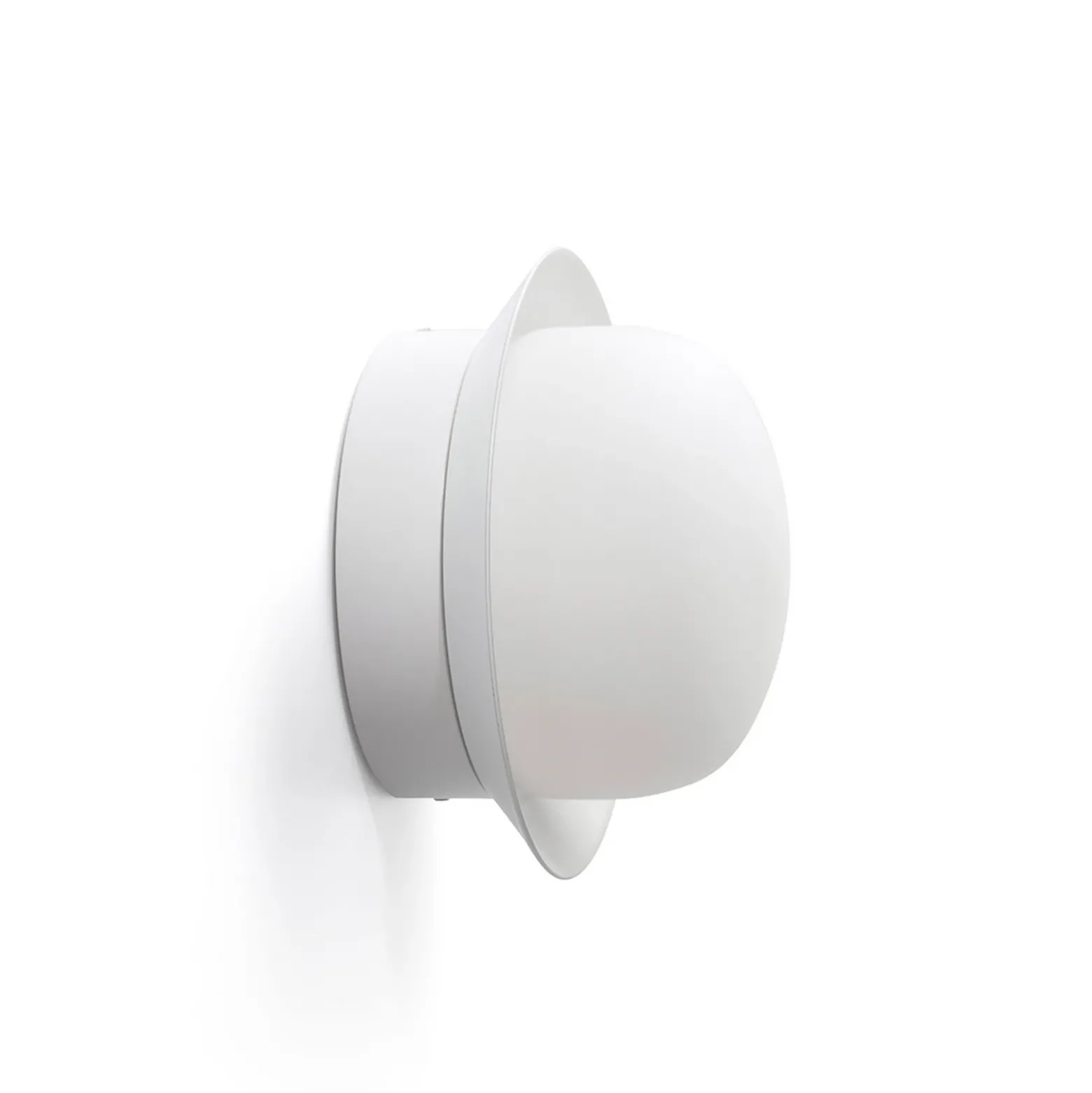 Aplique de pared LED May IP44, blanco