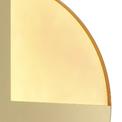 Aplique de pared LED Maytoni Jupiter, dorado, Ø 18,4cm