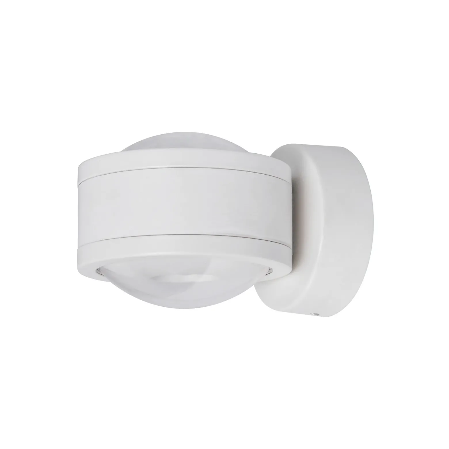 Aplique de pared LED Megatron Due Punto, blanco mate