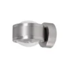 Aplique de pared LED Megatron Due Punto, titanio