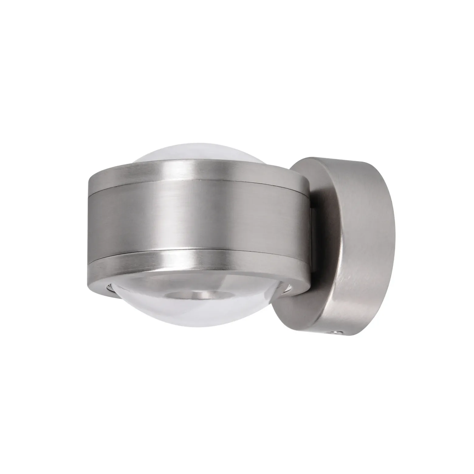 Aplique de pared LED Megatron Due Punto, titanio