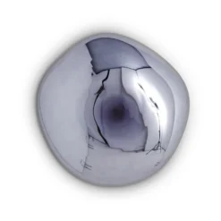 Aplique de pared LED Melt Surface de Tom Dixon, Ø 50 cm, ahumado