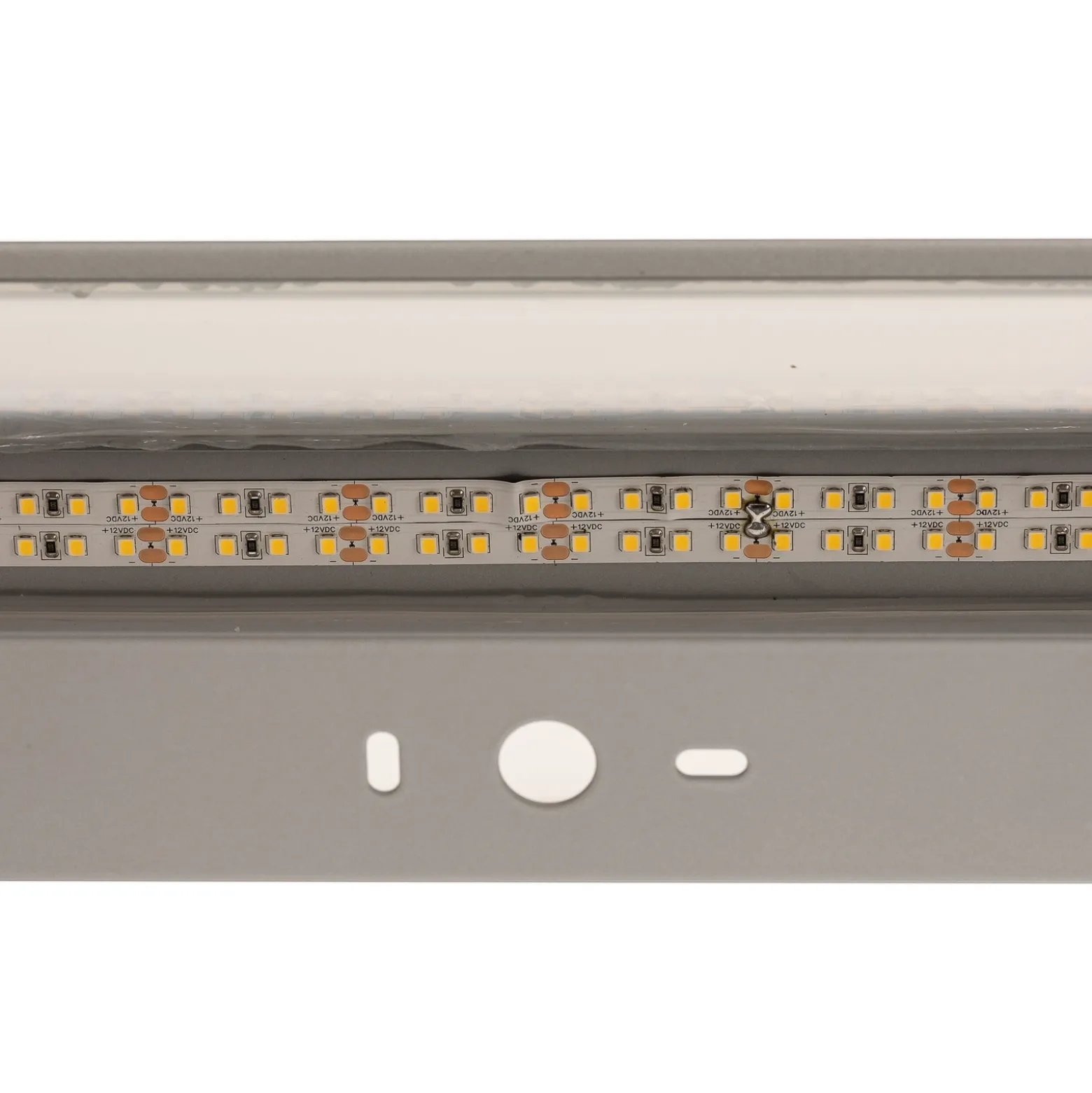 Aplique de pared LED Mera, anchura 80 cm, aluminio, 3.000K