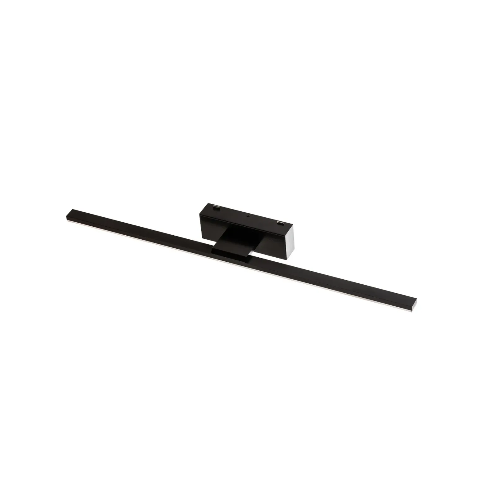 Aplique de pared LED Miroir 60 cm negro 3000K