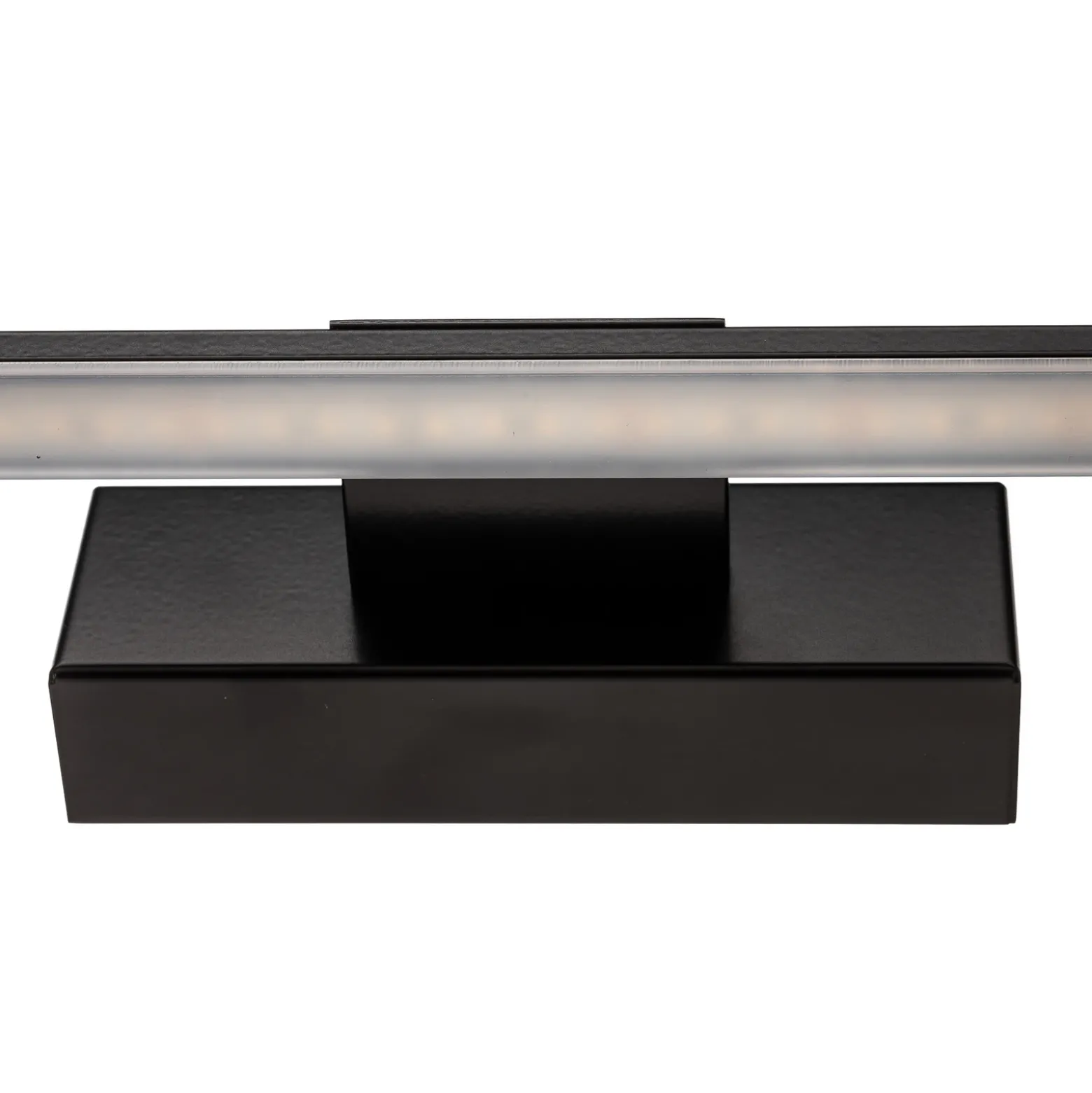 Aplique de pared LED Miroir 60 cm negro 3000K