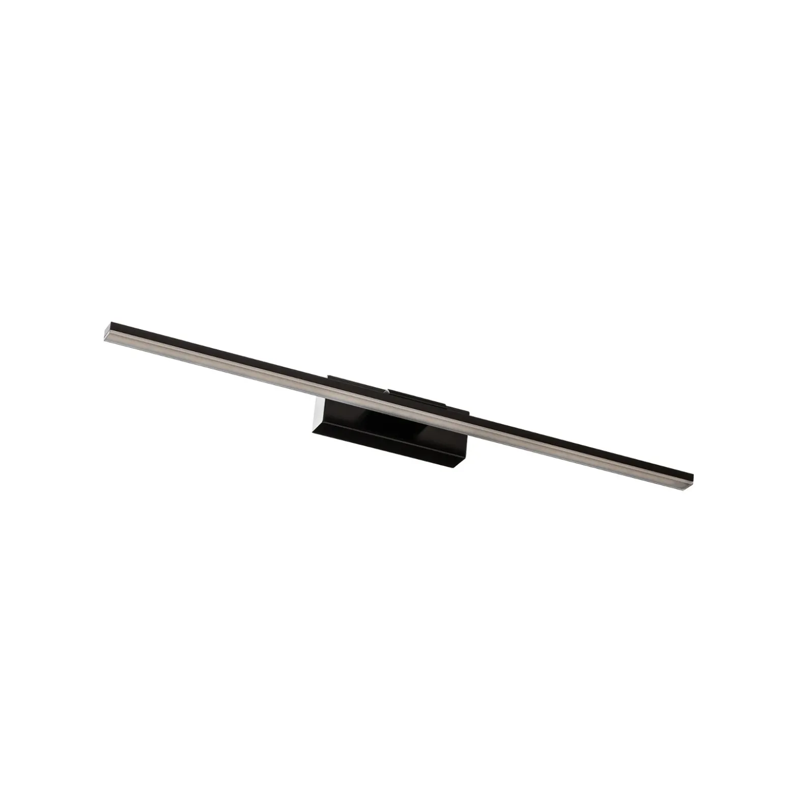 Aplique de pared LED Miroir 60 cm negro 3000K