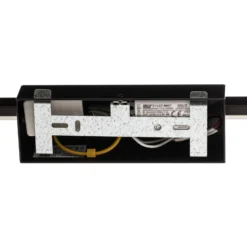 Aplique de pared LED Miroir 60 cm negro 3000K