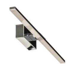 Aplique de pared LED Miroir 60 cm cromo 3000K