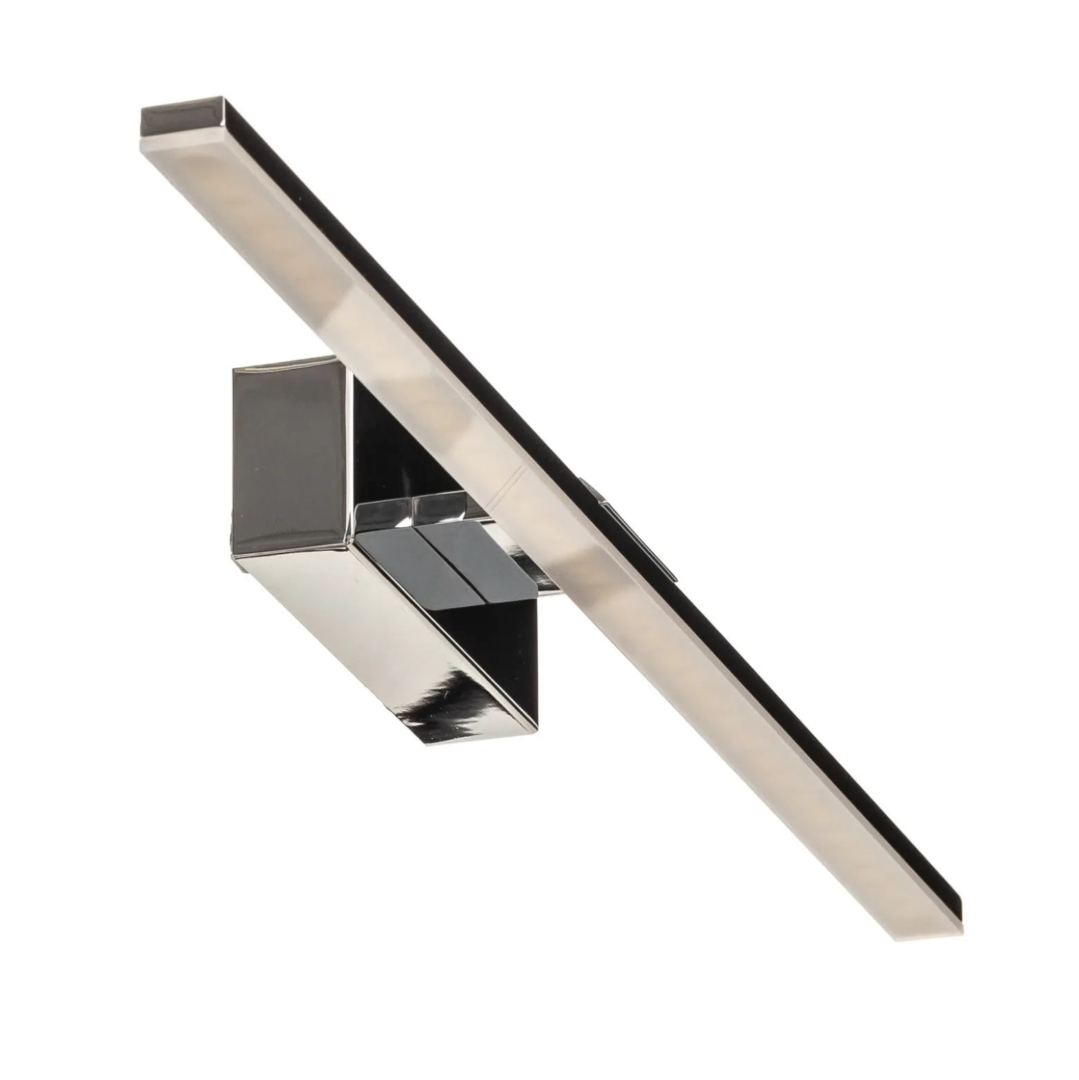 Aplique de pared LED Miroir 60 cm cromo 3000K