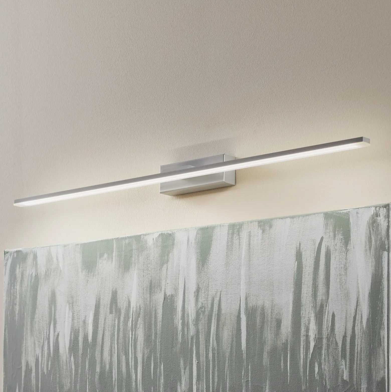 Aplique de pared LED Miroir 80 cm aluminio 4000K