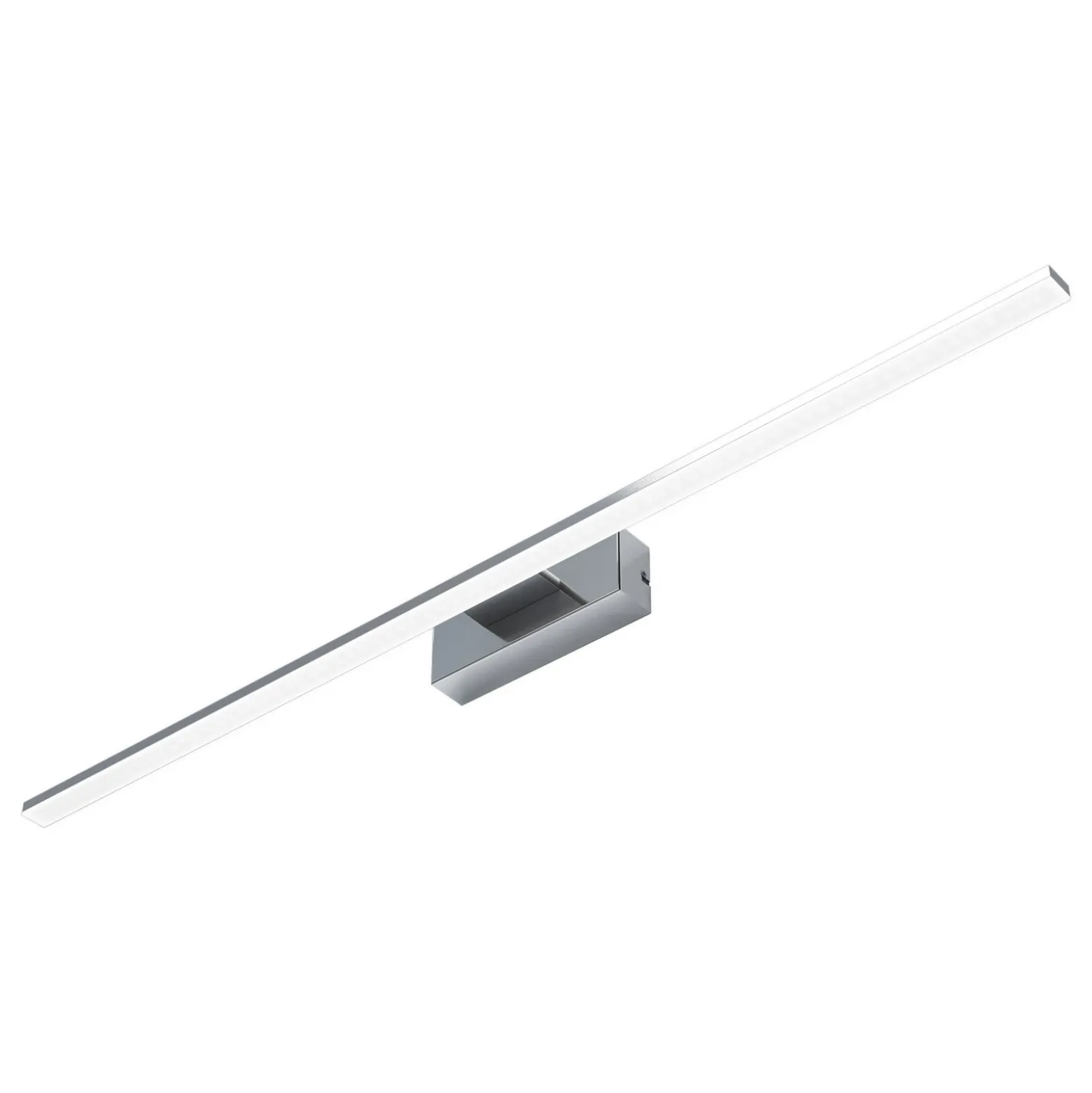 Aplique de pared LED Miroir 80 cm cromo 3000K