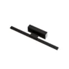 Aplique de pared LED Miroir 60 cm negro 3000K