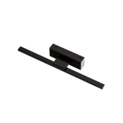 Aplique de pared LED Miroir 40 cm negro 4000K