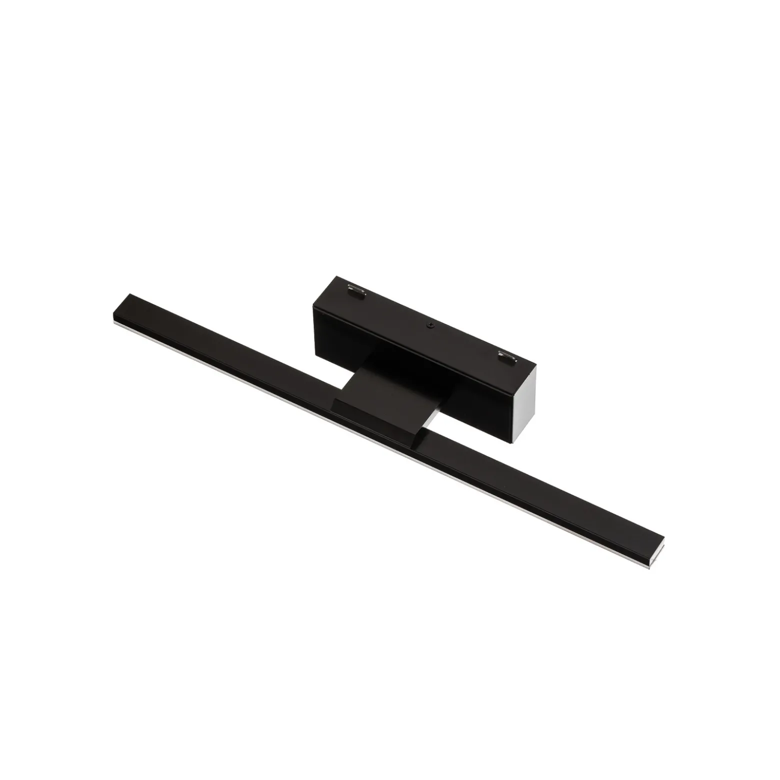 Aplique de pared LED Miroir 60 cm negro 3000K