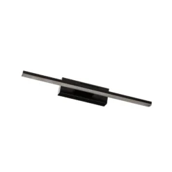 Aplique de pared LED Miroir 40 cm negro 3000K