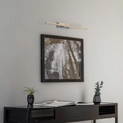 Aplique de pared LED Miroir 60 cm cromo 4000K