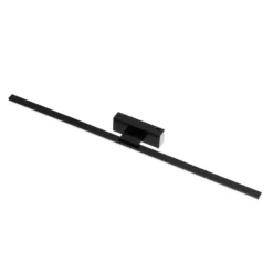 Aplique de pared LED Miroir 80 cm negro 4000K