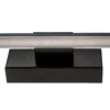 Aplique de pared LED Miroir 40 cm negro 4000K