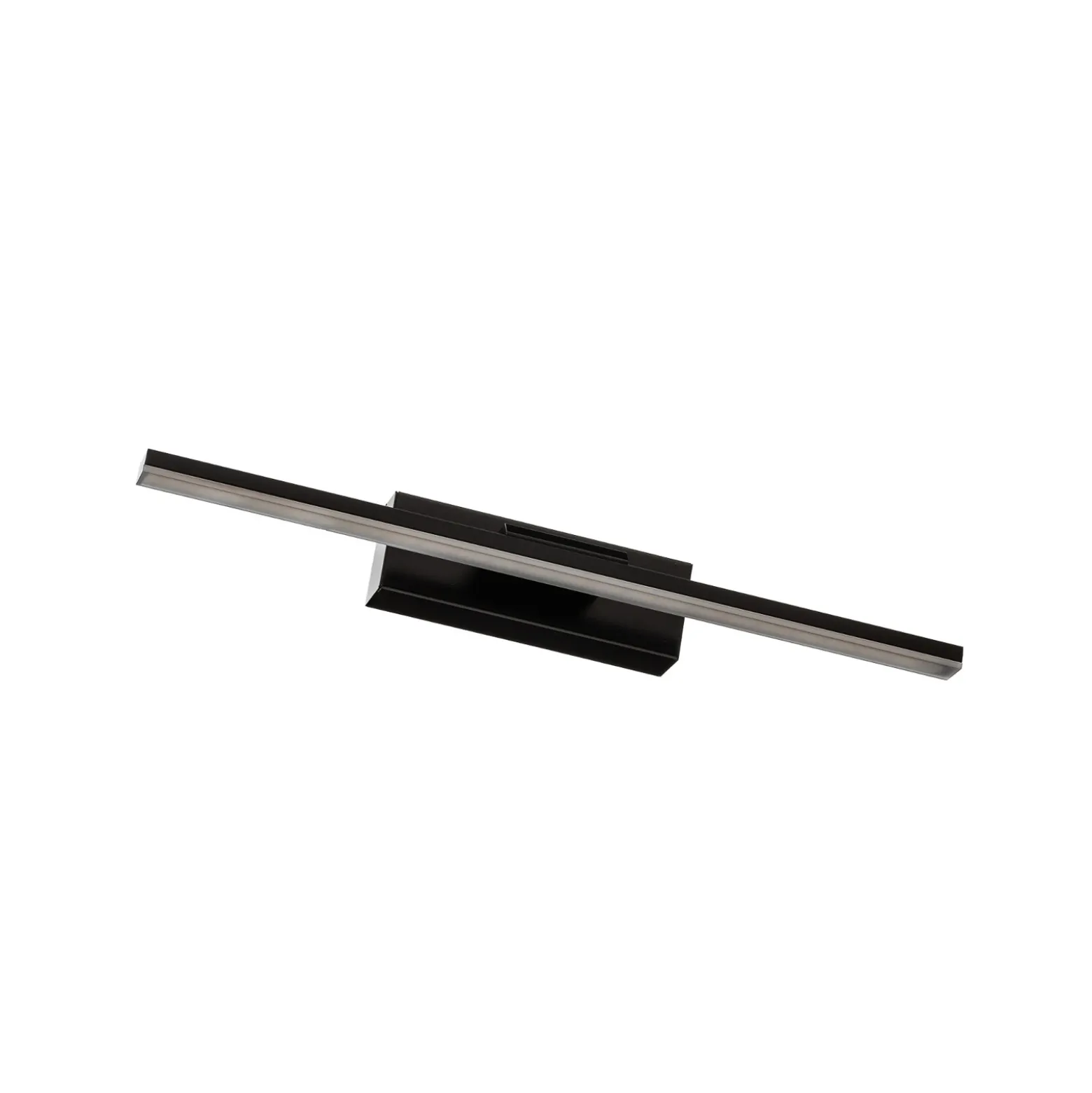 Aplique de pared LED Miroir 40 cm negro 4000K