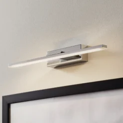 Aplique de pared LED Miroir 40 cm cromo 4000K